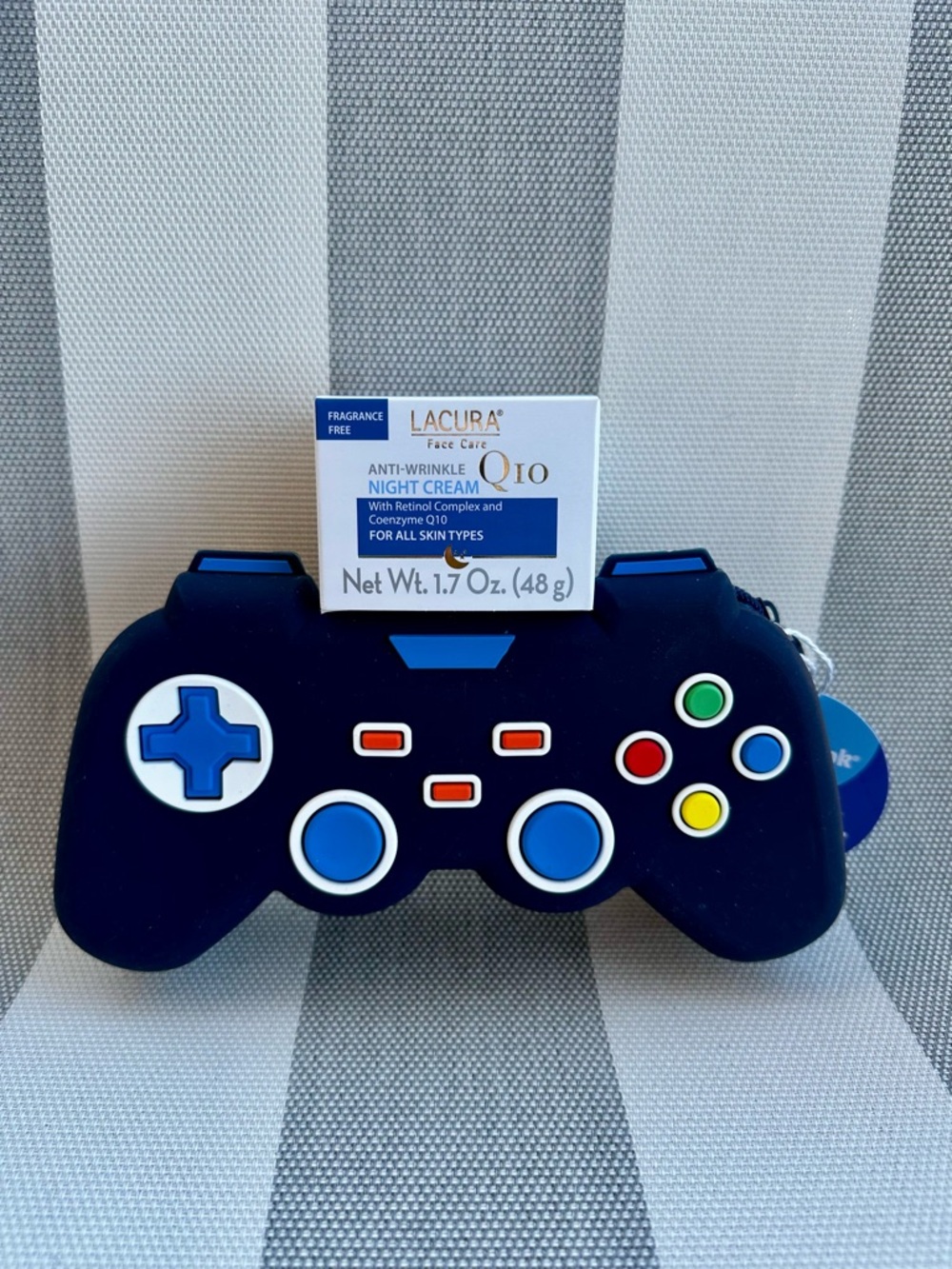 Game Controller Makeup Pouch + Lacura Q10 Night Cream NWT